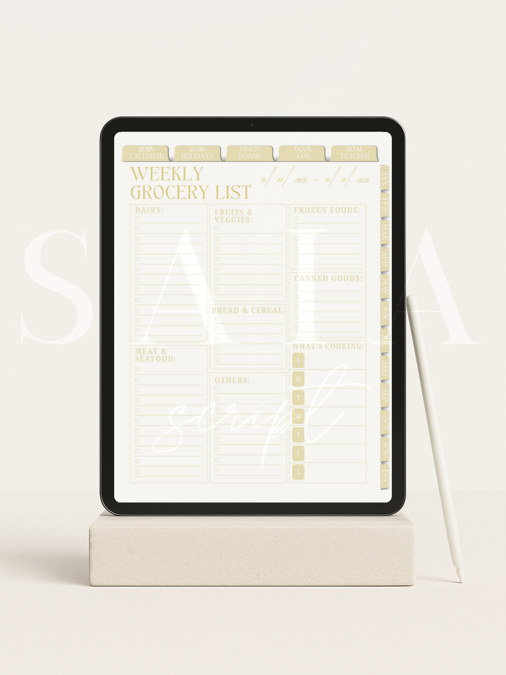 2026 Deluxe Planner (Digital)